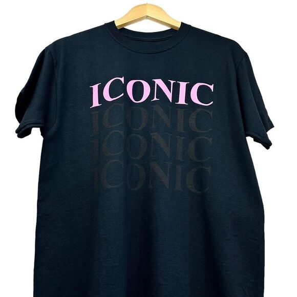 Jeffree Star Cosmetics Pink Black Iconic Tee Size Medium NWT - Picture 3 of 5